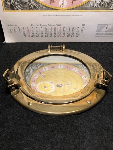Vintage bullauge mit - vintage, spiegel
