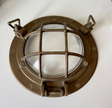 Bullauge aus Messing, 26 cm