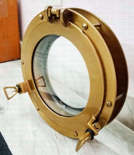 Messing antik finish zoll - 12,