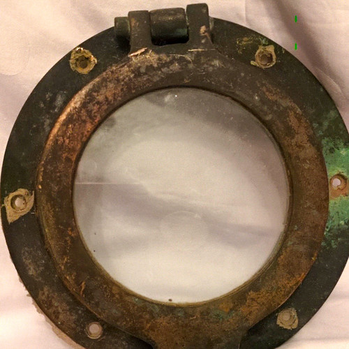 Antikes rundes bullauge aus - antikes,