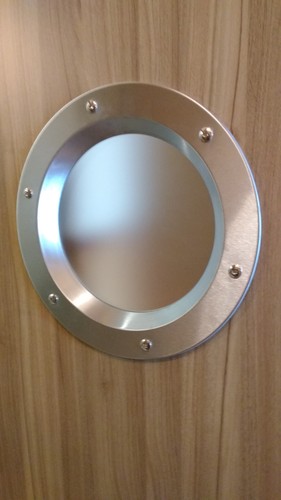 Bullauge edelstahl 350mm - edelstahl,